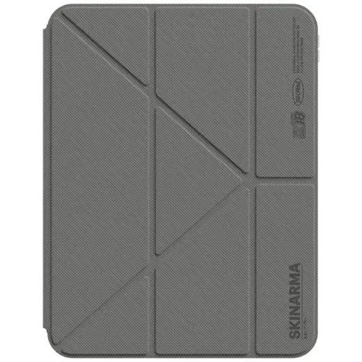 Case Skinarma Zeta for iPad 11" A16       (2025) | iPad 10.9" 10 gen. (2022) grey