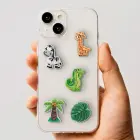 3D Sticker Jungle 5pcs set — Photo 3