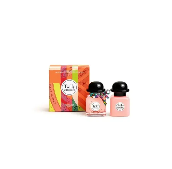 Set Hermes: Twilly d'Hermes, Eau De Parfum, For Women, 50 ml + Twilly d'Hermes, Ginger, Hair Spray Treatment, Silky, 50 ml