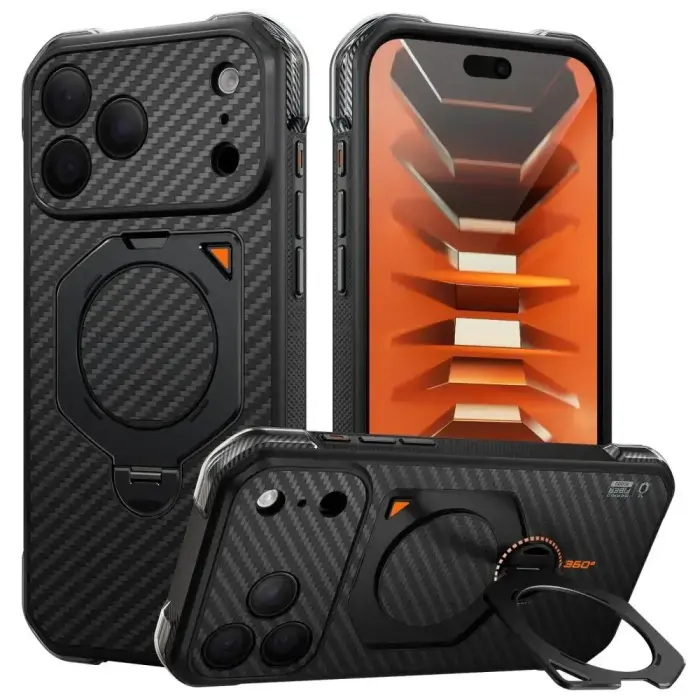 SUPCASE AERO MAG MAGSAFE IPHONE 17 PRO MAX / 18 PRO MAX ARAMID BLACK