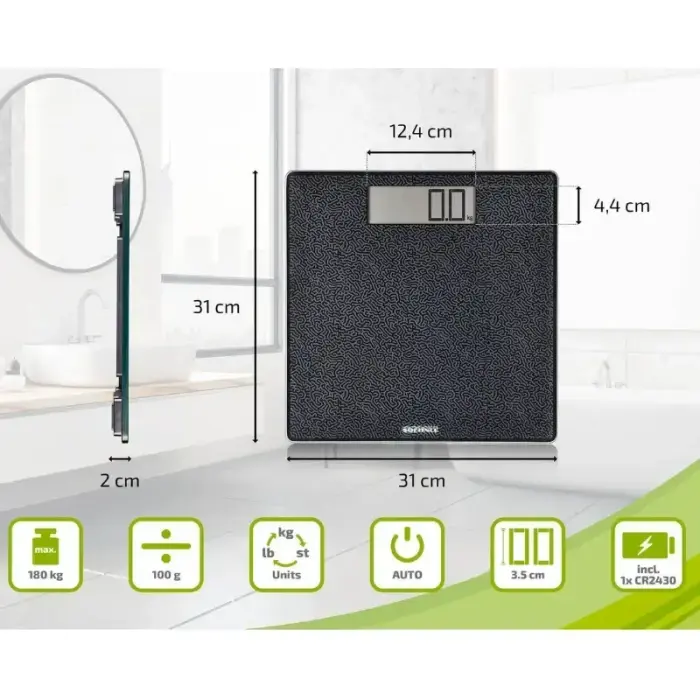 Electronic scales Style Sense Comfort Coral Photo