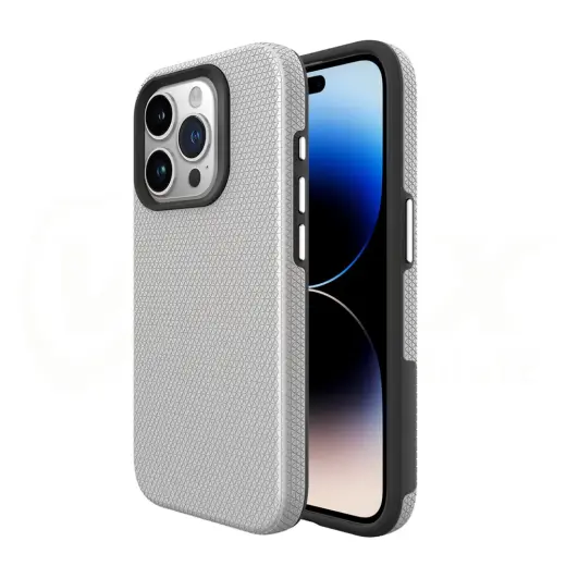 Vmax Triangle case for Samsung Galaxy S24 Plus silver Photo