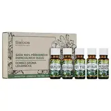 Saloos Domácí aroma lékárnička - Sada 100% přírodních esenciálních olejů