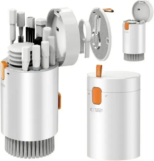 TECH-PROTECT CS01 CLEANER SET 20IN1 FOR PHONE & EARPHONE & TABLET & LAPTOP WHITE Foto 3