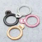 Phone stand CIRCLE MIRROR - stick-on - silver — Foto 6