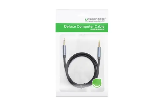 UGREEN AV122 Mini jack kabelis 3.5mm AUX 5m (zils) (10689) Foto 5