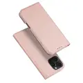 Dux Ducis Skin Pro iPhone 16 Pro Max Case with Flip and Card Slot - Pink Foto 2