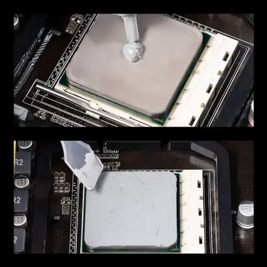 Qoltec Thermal grease 5.15 W/m-K | 1g | Grey Фото num