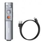 Baseus Orange Dot Wireless Presentation Laser Pointer - Gray (with battery) — Foto 1