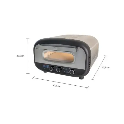 Unold Pizza Oven Alfredo silver (68806) Foto 3