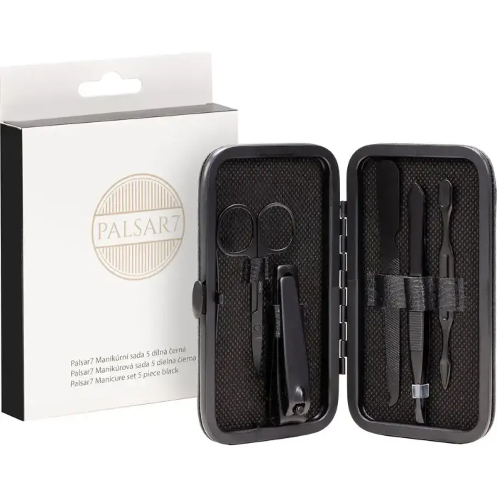 Palsar 7, Strumento per La Cura Delle Unghie, - Travel Manicure Set 5 Pcs