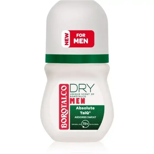 Borotalco MEN Dry Dezodorant Roll-on 72 Godz. Zapachy Unique Scent of Borotalco 50 Ml