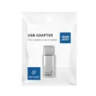 Adapter Micro USB to Type C Blue Star - white — Foto 1