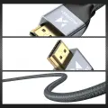 Wozinsky cable HDMI 2.1  8K 60 Hz 48 Gbps | 4K 120 Hz | 2K 144 Hz 1m silver (WHDMI-10) Photo