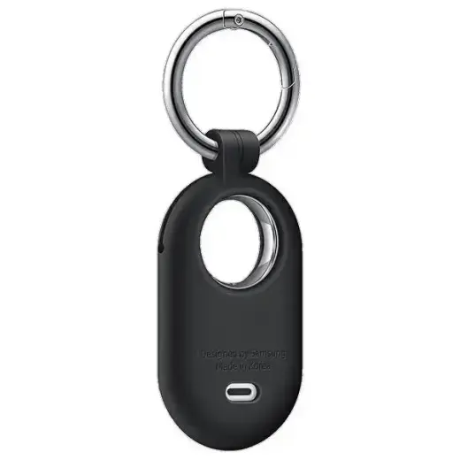 Samsung Galaxy SmartTag2 EF-PT560CBEGWW black Silicone Case Foto 3