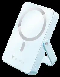 Enerģijas krātuve Verbatim Charge n Go 10000mAh Magnetic Wireless Charge Blue ar Statīvu