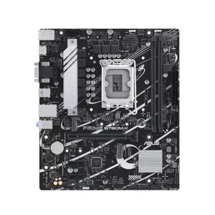ASUS Mainboard PRIME B760M-K - micro ATX - Socket LGA1700 - Intel B760