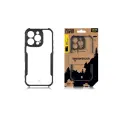 Tactical Quantum Stealth Cover for Apple iPhone 16 Pro Clear|Black — Photo 2