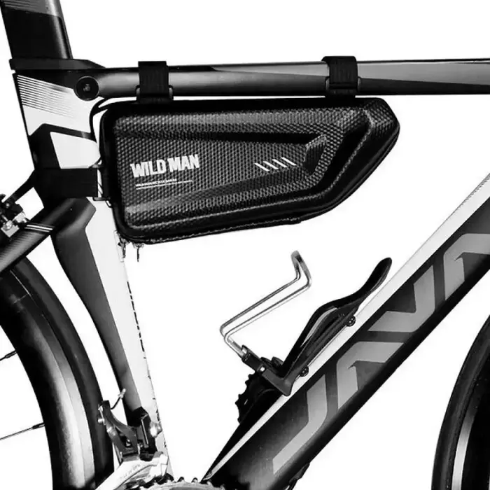 WILDMAN traveling bag under the bike frame with zipper 1,5L E4 black Photo