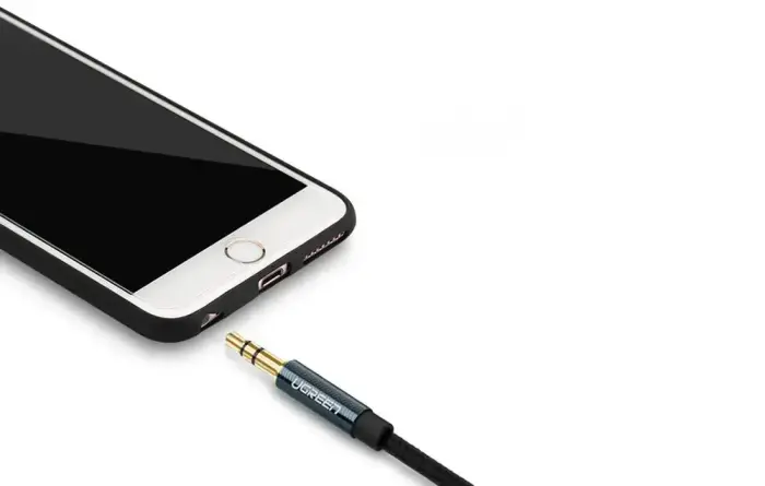 UGREEN AV122 audio kabelis 3.5mm AUX 1.5m zils Foto 3