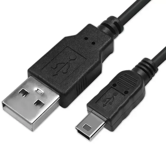 Qoltec data transfer and charging cable | USB-A to Mini USB | 1.8m