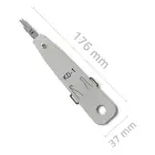 Qoltec Insertion tool for KRONE | LSA | KEYSTONE connectors — Foto 7