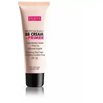 Pupa Professionals BB Cream + Primer SPF20 - Tónovací hydratační BB krém a podkladová báze v jednom 50 ml 002 Sand
