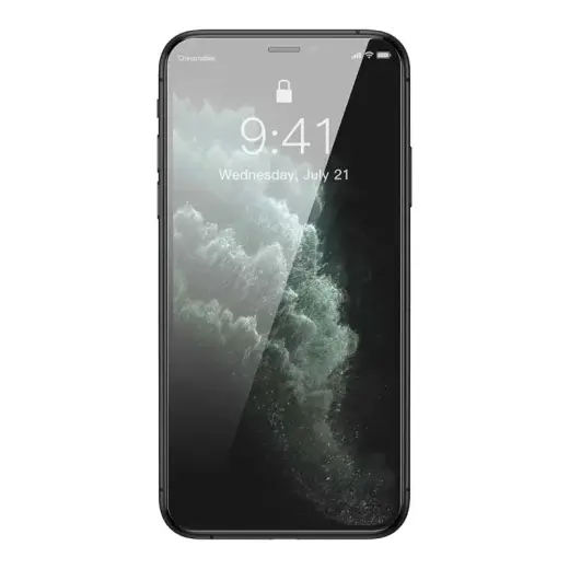 Baseus 0.3mm Full-glass Tempered Glass Film(2pcs pack) for iPhone XR|11 6.1inch Foto 3