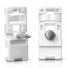 Qoltec Cable clip | 15x13mm | wall — Foto 2