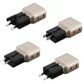 Wall charger Energea TravelGo Adapter 45 2xUSB-C 45W gold-black Photo