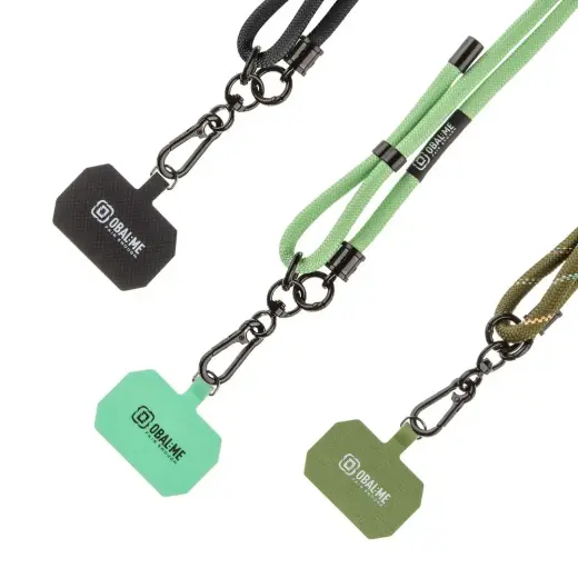 OBAL:ME NeckTag Rope for Mobile Phone Army Green Foto 3