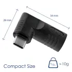 Plug for Notebook Adapter Akyga AK-ND-D13 65 W 4.5 x 0.6 mm | USB-C Foto 5