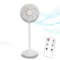 Standing Fan WT114 55W 14" digital display, remote, white Foto 1