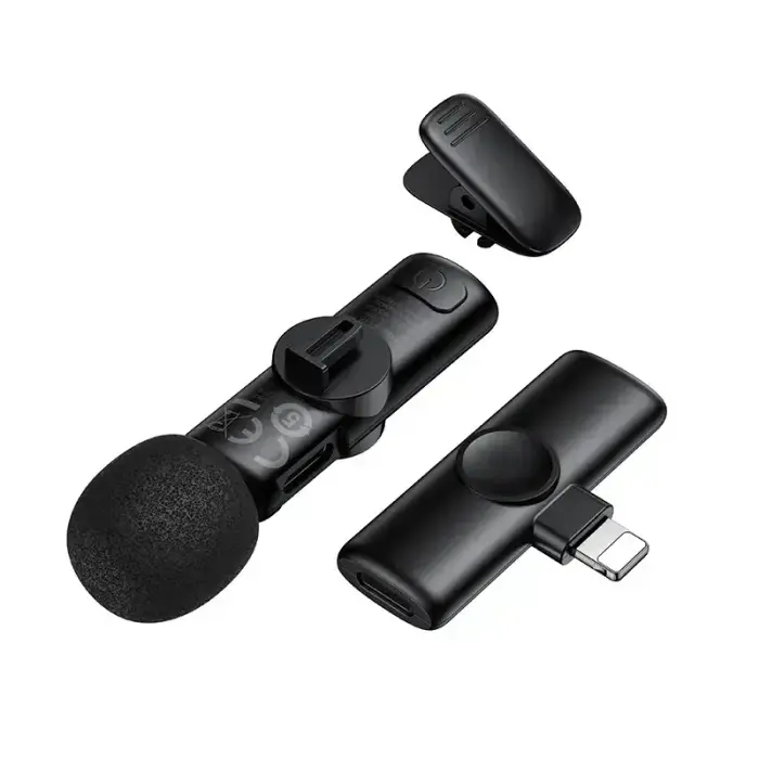 Borofone Lavalier wireless microphone BFK16 Winner Lightning black Foto 6