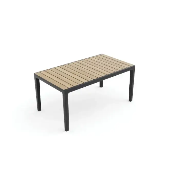 Garden table Deco Corale 160 teak tone/gray