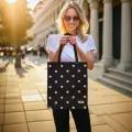 Shopping bag Wonder pattern 3 black Foto 5