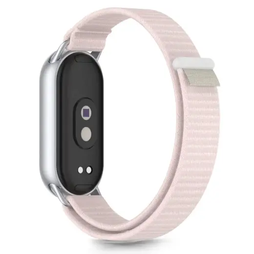 TECH-PROTECT NYLON STRIPE XIAOMI SMART BAND 8 | 9 | 10 | NFC PINK|GREY Фото num