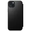 Nomad Modern Leather Folio case for iPhone 15 Plus 6,7" black Фото num
