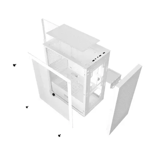 Darkflash M305 computer case without fans (White) Foto 9