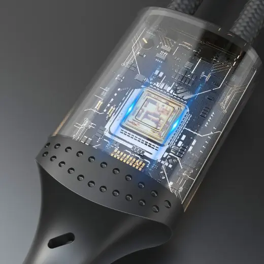 Dudao L3E 3-in-1 провод для передачи данных и зарядки | USB-A на Micro USB, USB-C, Lightning | 60W | 1.2м | черный Фото num