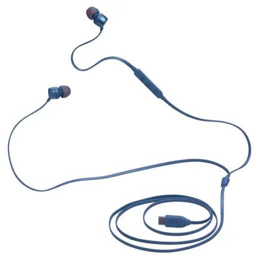 JBL Tune 310C In-Ear USB-C Headphones Blue Foto 5