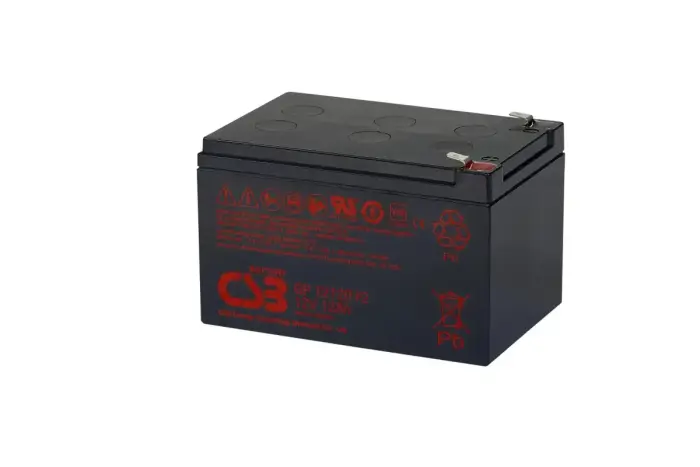 Lead acid battery 12V 12Ah F2 Pb AGM VRLA CSB