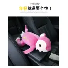 Monkey hanging model tissue box pink Фото num