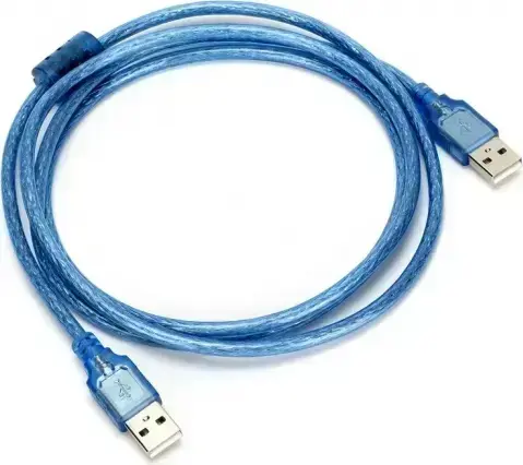 RoGer UB15 USB 2.0 Cable USB-A to USB-A, 1.5 m, Blue