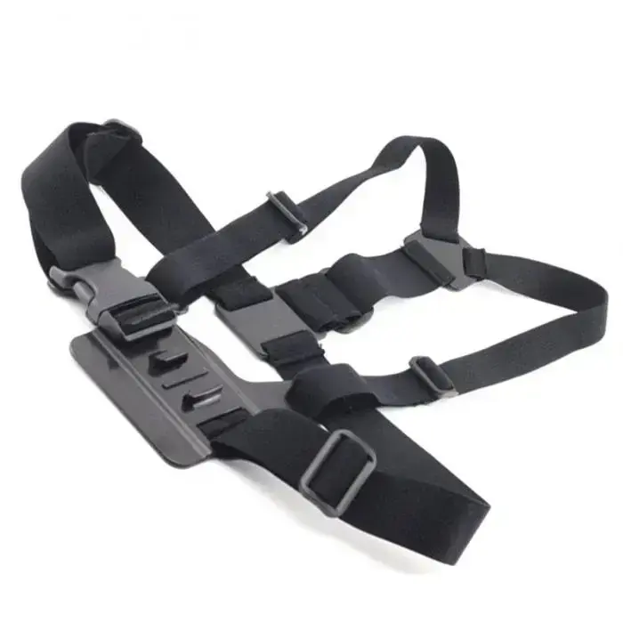 Chest Mount - Chest Harness for GoPro SJCAM Sports Cameras - Black Фото num