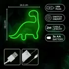 Neon LED Light DINOSAUR green NNE01 Neolia Foto 6