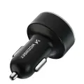 Wozinsky WDCCB Car Charger with Display 50W 2xUSB-C | 2xUSB-A - Black Foto 3