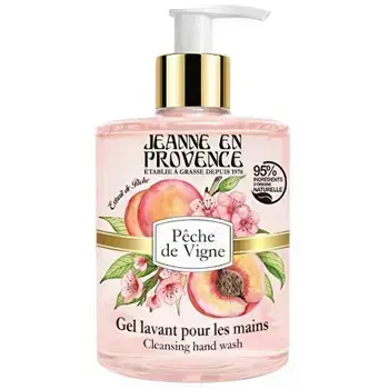 Jeanne En Provence Peche De Vigne Mýdlo na ruce 500ml