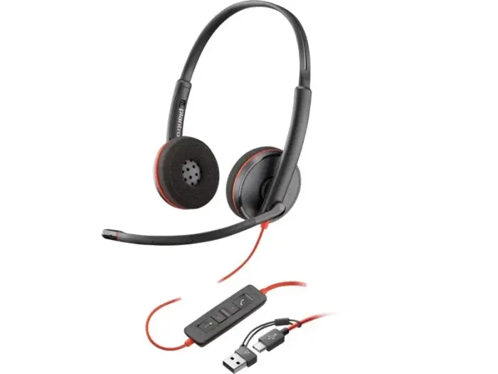Poly Blackwire 3220 USB-A|C black 8X2J9A