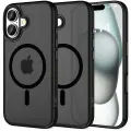 TECH-PROTECT MAGMAT MAGSAFE IPHONE 16 MATĒTS MELNS — Foto 1